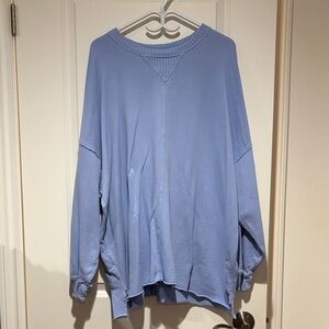 Aerie Soft Knit Sweater in Light Blue